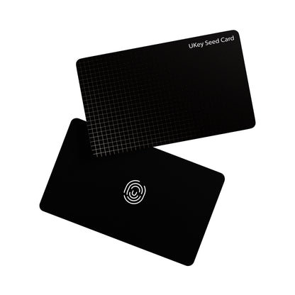 UKey Seed Card NFC Seed Phrase Backup Card