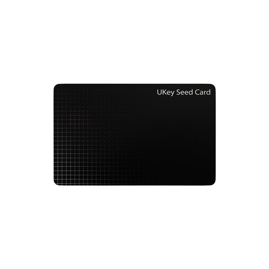 UKey Seed Card NFC Seed Phrase Backup Card