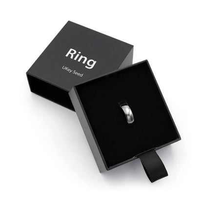UKey Seed Ring 26 NFC Seed Phrase Backup Ring