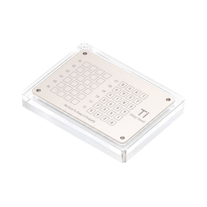 UKey Seed Ti Titanium Seed Phrase Backup Plate